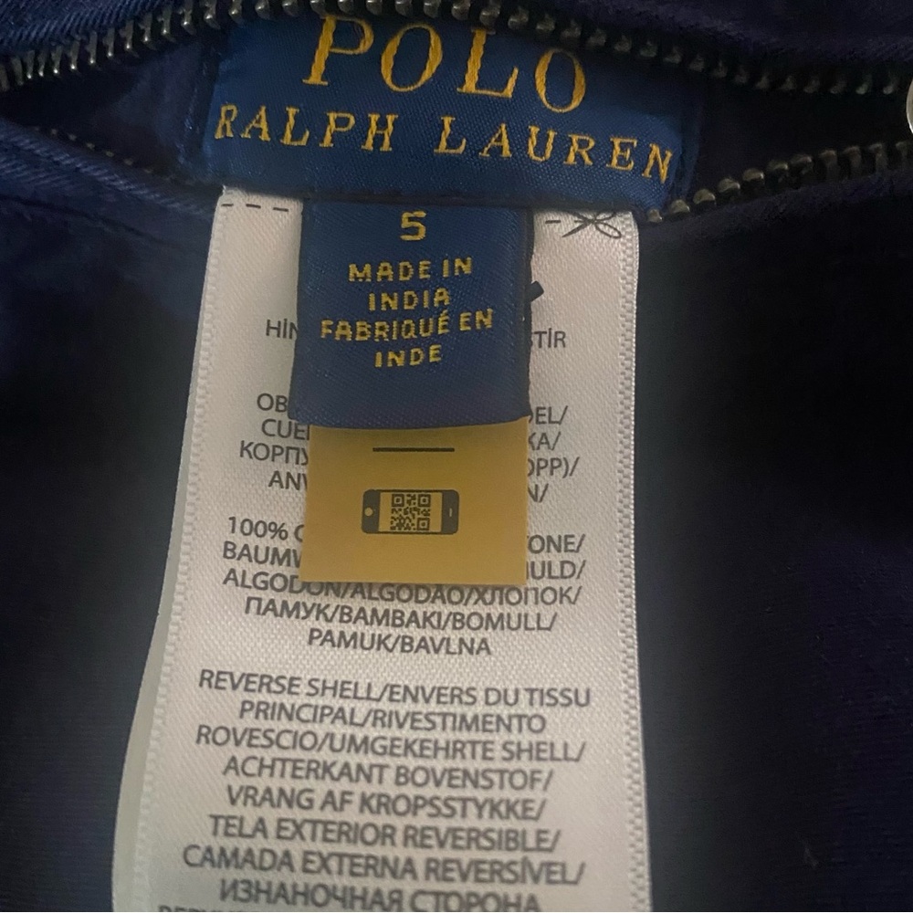 Polo by Ralph Lauren Reversible Twill Oxford Boys Jacket - Picture 12 of 12